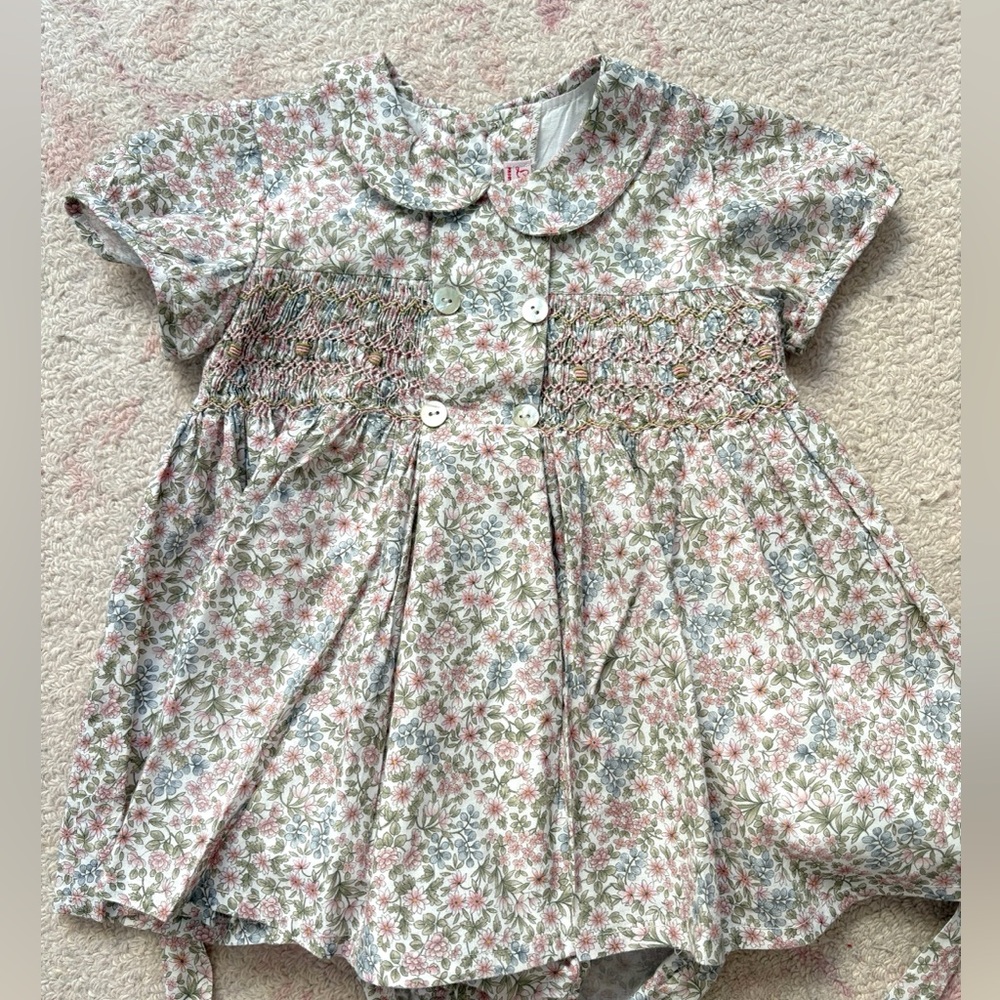 La Coqueta Floral Arcadia Diaper Set 3Y
